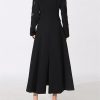 Women's Diamond Mini Dress - Lapel Long Sleeve Slimming Sexy