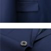 Wedding Suit for Men 3 Piece Slim Fit Formal Tuxedo Set Pants Vest for Business Prom Office Event Outfit(White,X-Large)
