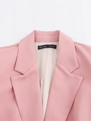 Women's in The Summer of The Single-Breasted Leisure Suit Coat Mini Overskirt Suit