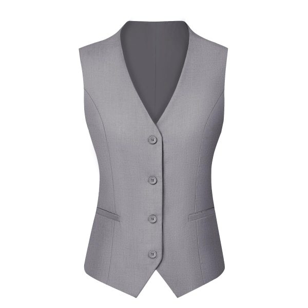 Women's 3 Piece Suit Lady Business Casual Office One Button Slim Fit Blazer Jacket Vest Pants Set