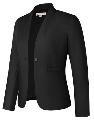 Blazers for Women Business Casual Blazer Jackets Fully Lined Office Work Blazer with Pockets