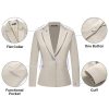 Women's Business Suits for Work Professional 2 Piece Slim Fit Outfits for Women