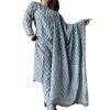 Indian Stylish Black Summer Wear Cotton Suits With Hand Block Print Work For Woman 6448 (4, L)