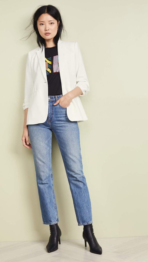Cinq a Sept Women's Crepe Khloe Blazer