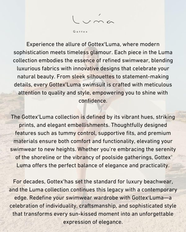 Luma High End V Wire Insert One Piece Women's Swimsuit Removable Soft Cups Fully Lined Metallic Lycra Fabric