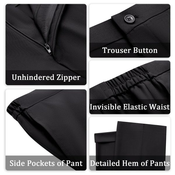 Women's 2 Piece Suit Lady 2 Button Business Work Office Slim Fit Blazer Jacket Pants Set