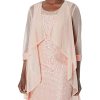 Women's Plus Size Lace Pant Set