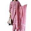 Indian Stylish Black Summer Wear Cotton Suits With Hand Block Print Work For Woman 6448 (2, M)