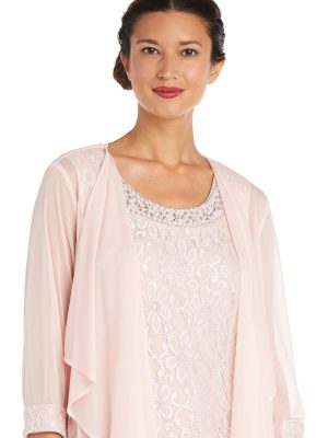 Women's Plus Size Lace Pant Set